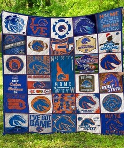 Boise State Broncos NCAA Quilt Blanket - Keep Calm and Stay Cozy with This Quilt