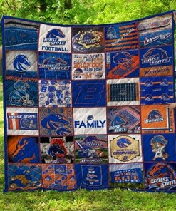 Boise State Family Ncaa Quilt Bedding Set for Kids