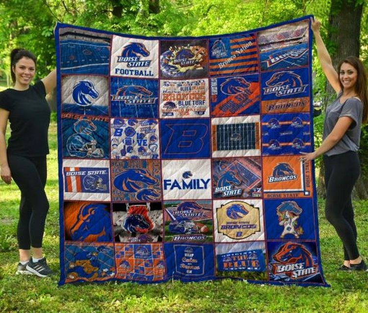 Boise State Family Ncaa Quilt Bedding Set for Kids