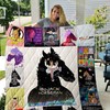 Bojack Horseman Cartoon Fans Quilt Bed Set