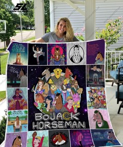 Bojack Horseman Design Quilt Bedding Set