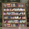 Bookcase Quilt Blanket Bed Set Twin