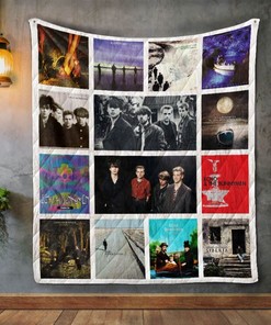Bootleg Echo & The Bunnymen Album Quilt Blanket Bed Set Cute for Kids