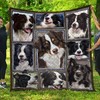Border Collie Quilt Blanket LC8 for Dog Lovers