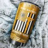 Boston Bruins NHL Tumbler - One Nation Under God Tumbler