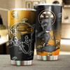 Boston Bruins NHL Tumbler featuring Funny Dog Design - Custom Drinkware for Fans