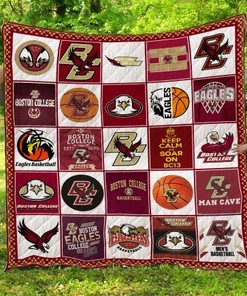 Boston College Eagles Quilt Bedding Set for College Sports Fans