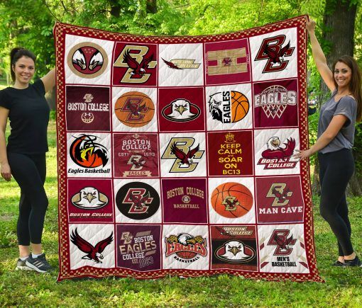 Boston College Eagles Quilt Bedding Set for College Sports Fans