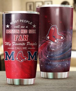 Boston Red Sox MLB Tumbler for proud baseball moms with MLB logo