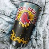 Boston Red Sox MLB Tumbler with Sunflower Design