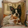 Boston Terrier 8030013 Quilt Blanket - Show your love for Boston Terriers quilt blanket featuring the breed.