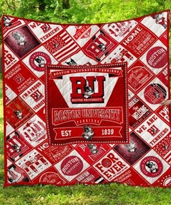 Boston University Terriers Collection Collection NCAA Quilt Blanket - Stay Cozy with Terrier Spirit