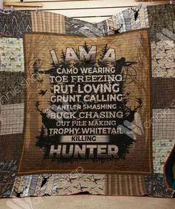 Bowhunting Adventure - Quilt Blanket for Hunting Enthusiasts