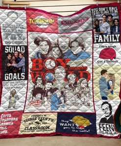 Boy Meets World Inspired Quilt Bedding Set - Perfect for Any Fan