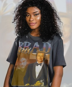 Brad Pitt Retro 90s Vintage Shirt - Once Upon a Time Unisex Shirt - Retro 90s Aesthetic Tees Shirt