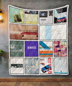 Braid Album Inspired Vintage Quilt Bedding Set with Keywords
