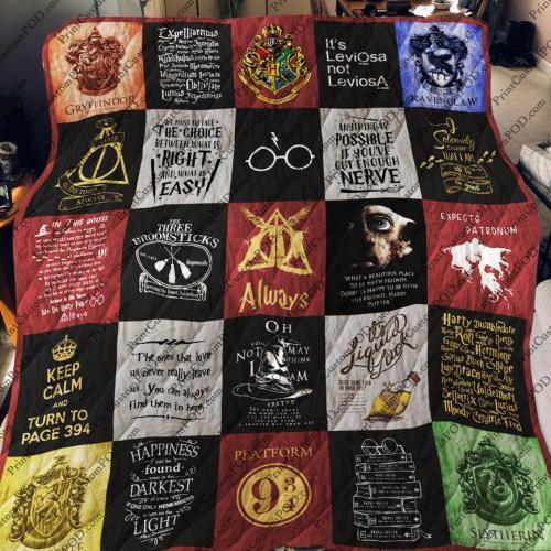 Brand New Harry Potter Ver25 Quilt Blanket for Fans of All Ages