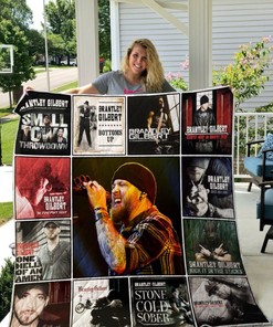 Brantley Gilbert Quilt Blanket for Country Music Lovers