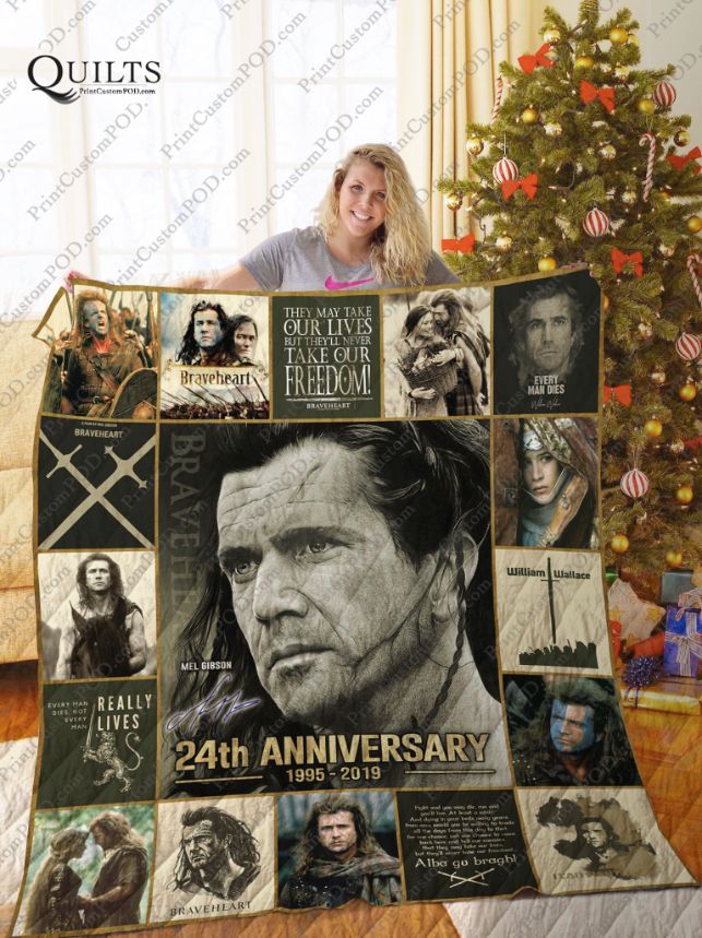 Braveheart 24th Anni Collected Quilt Bedding Set - Ideal For History Buffs
