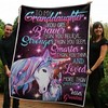 Braver, Stronger, Smarter Quilt Bedding Set for Granddaughter from Grandma