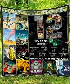 Breaking Bad 12 Year Anniversary Quilt Bedding Set, Great for Fans of the Show