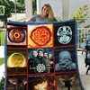 Breaking Benjamin fans will love this all-season quilt blanket