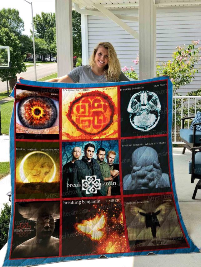 Breaking Benjamin fans will love this all-season quilt blanket