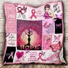Breast Cancer Survivor Custom Quilt: A One Of A Kind Gift For A One Of A Kind Person