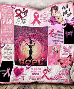 Breast Cancer Survivor Custom Quilt: A One Of A Kind Gift For A One Of A Kind Person
