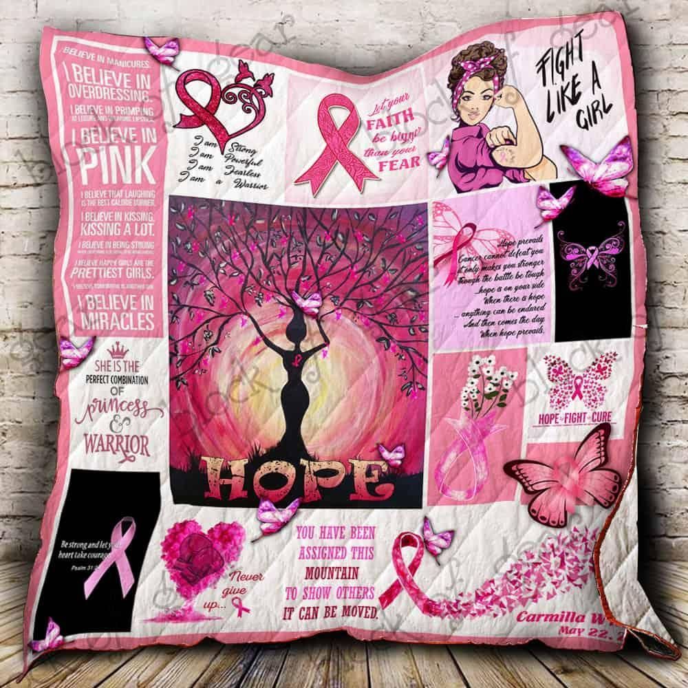 Breast Cancer Survivor Custom Quilt: A One Of A Kind Gift For A One Of A Kind Person