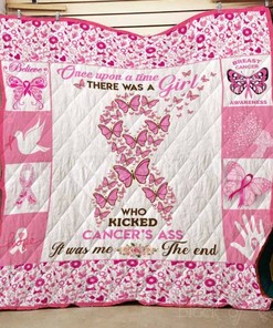 Breast Cancer Survivor Quilt Blanket: Tribute To A Fighter