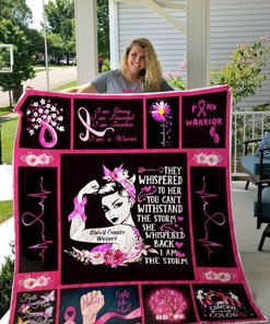 Breast Cancer Warrior Quilt Blanket: A Symbol of Courage and Resilience