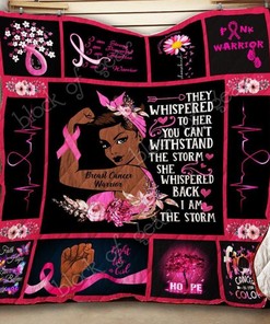 Breast Cancer Warrior Quilt Blanket Kc15071: A Beautiful Quilt With A Powerful Message