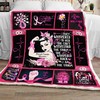 Breast Cancer Warrior Sofa Blanket: A Comforting and Inspiring Addition To Your Home