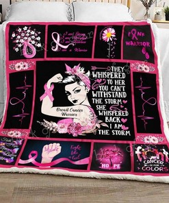 Breast Cancer Warrior Sofa Blanket: A Comforting and Inspiring Addition To Your Home