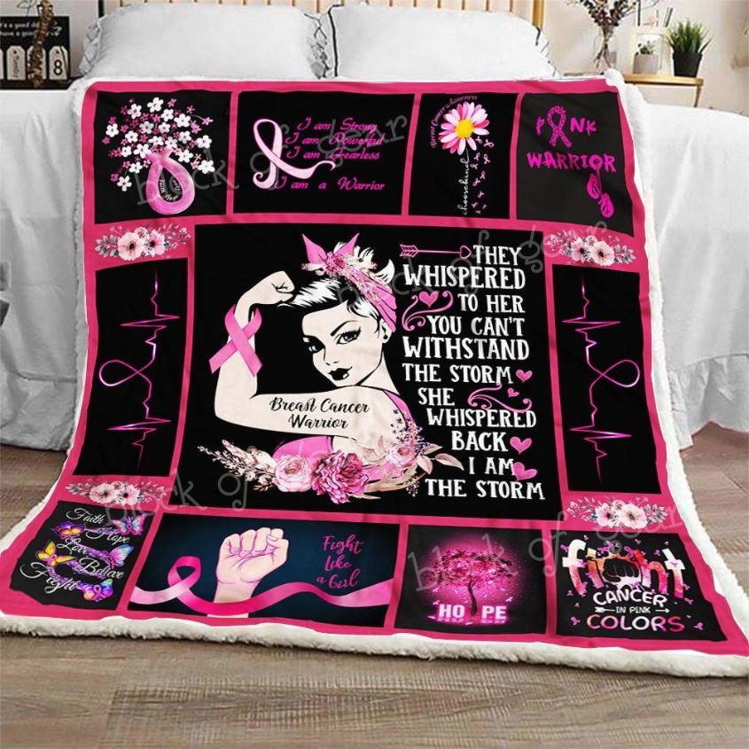 Breast Cancer Warrior Sofa Blanket: A Comforting and Inspiring Addition To Your Home
