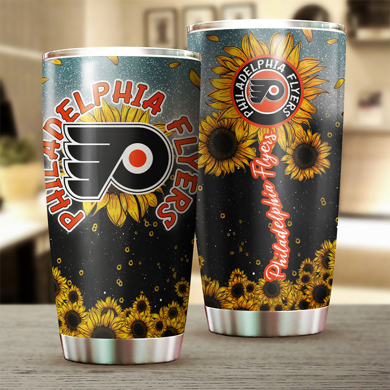 Brighten Your Day with This Sunflower Flyers NHL Tumbler