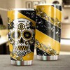 Bring Some Grunge to Your Drink with This Boston Bruins NHL Tumbler