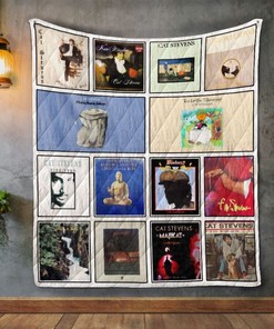 British Singer Cat Stevens Album Quilt Blanket - A Must-Have Quilt Bedding Set for Fans of the Musician