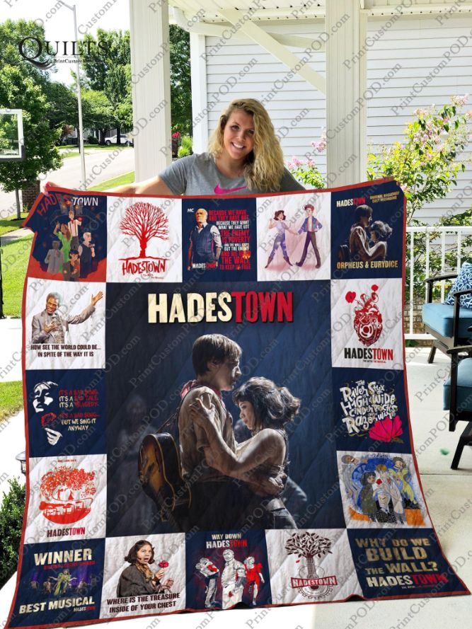 Broadway Hadestown Musical Vintage Quilt Bedding Set for Teens Ver 17-3