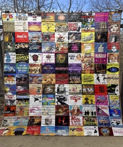 Broadway Musical Vintage Quilt Bedding Set for Girls Tr12 DUP