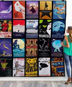 Broadway Quilt Bedding Set - Bring the magic of Broadway home with this Broadway quilt bedding set