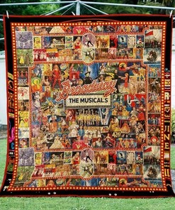 Broadways The Musical Theatre Inspired Quilt Bedding Set