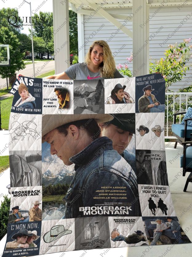 Brokeback Mountain For Fans Collected Quilt Bedding Set - Sentimental Quilt Set for Fans of the Movie