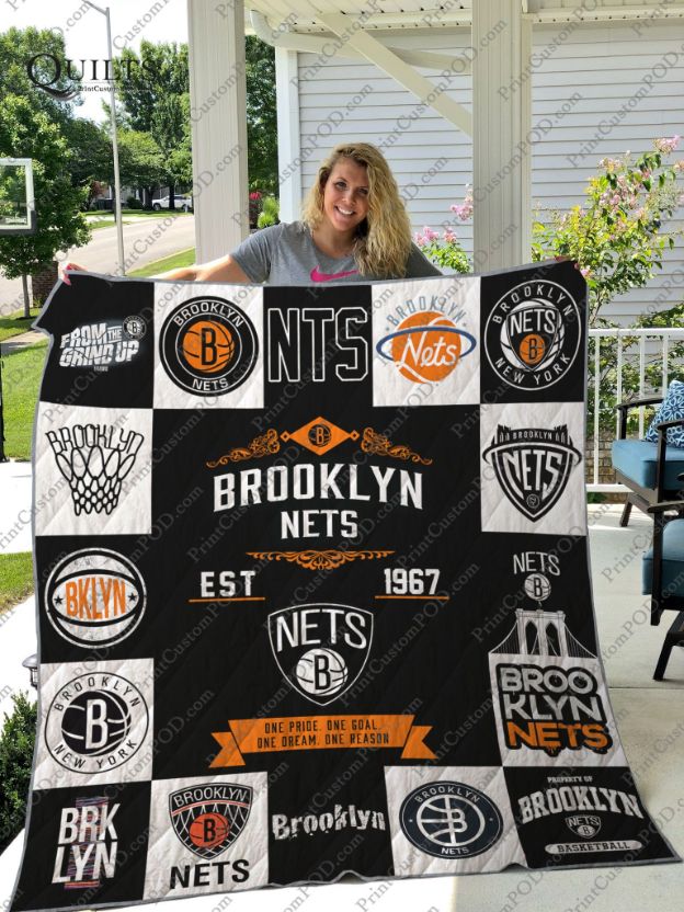 Brooklyn Nets Fans Cheer with Collected Quilt Blanket