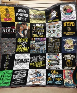 Brooklyn Nine Nine Quilt Bedding Set - Join the squad with this Brooklyn Nine Nine quilt bedding set