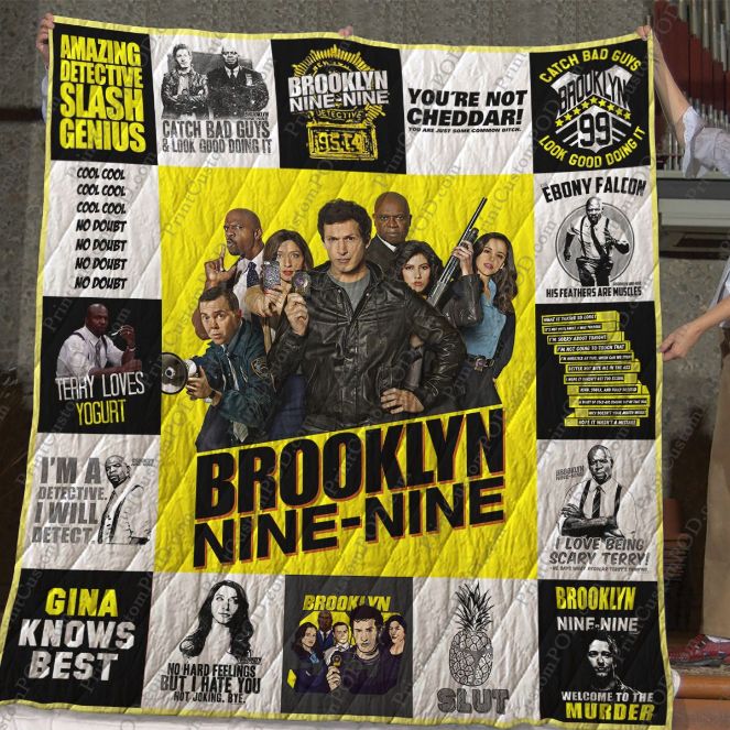 Brooklyn Nine-Nine Cool Quilt Bedding Set for Fans