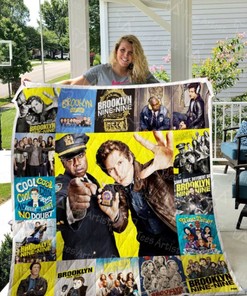 Brooklyn Nine-Nine Hand Cool Cool Quilt Bedding Set - Playful and Fun Quilt Set for Fans of the Show
