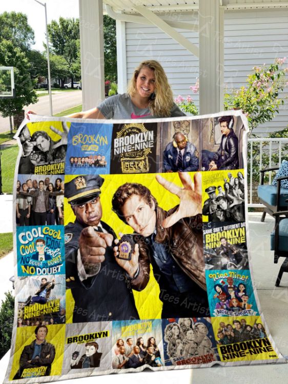Brooklyn Nine-Nine Hand Cool Cool Quilt Bedding Set - Playful and Fun Quilt Set for Fans of the Show