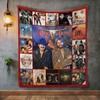Brooks & Dunn Albums Vintage Quilt Blanket - Stay Cozy With Brooks & Dunn's Iconic Albums Quilt Blanket Gift
